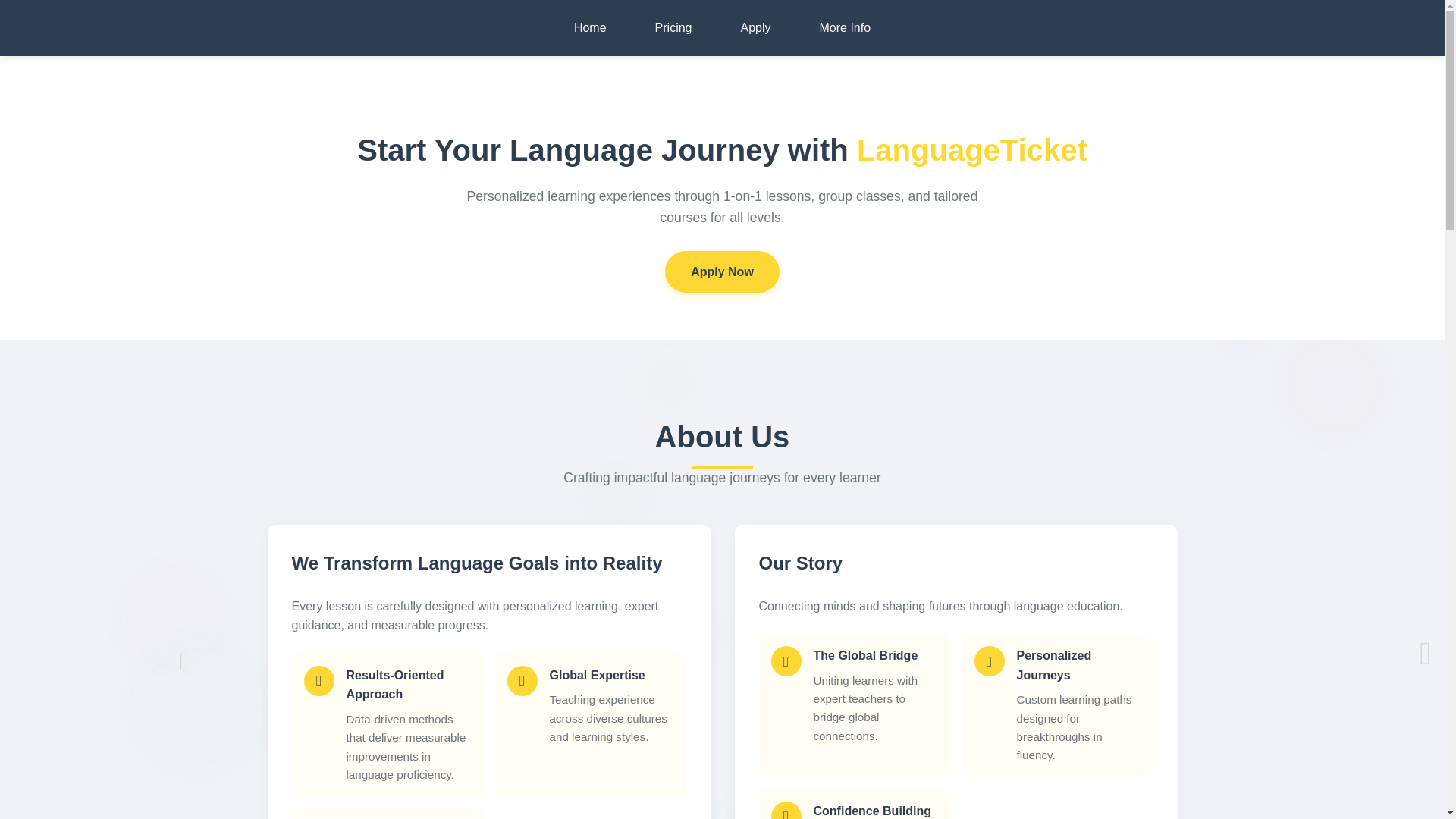website screenshot of https://languageticket-org-website.pages.dev/