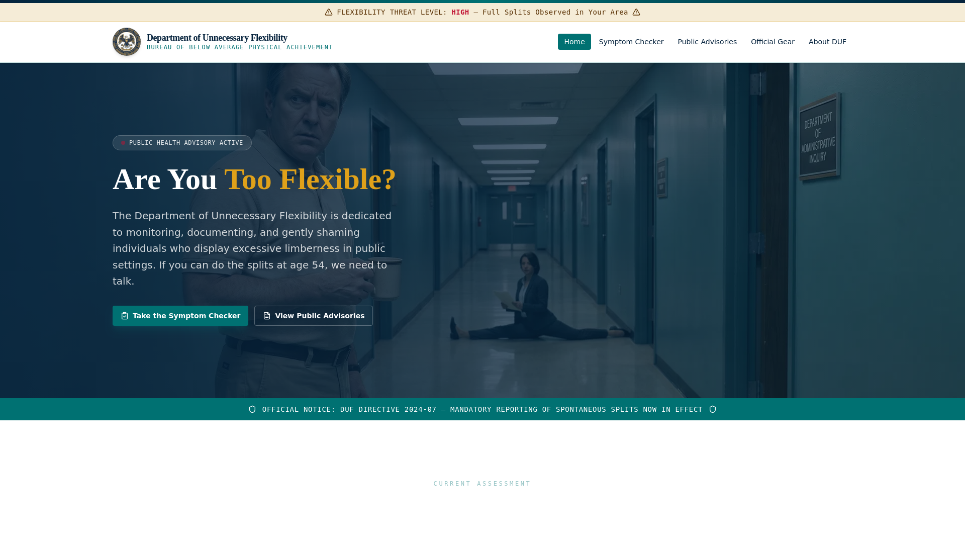 website screenshot of https://flexibleviolence.com/