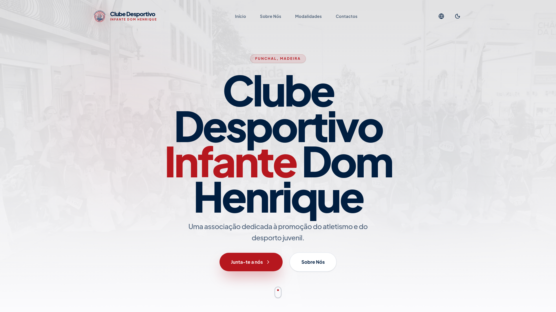 website screenshot of https://cdinfante.org/