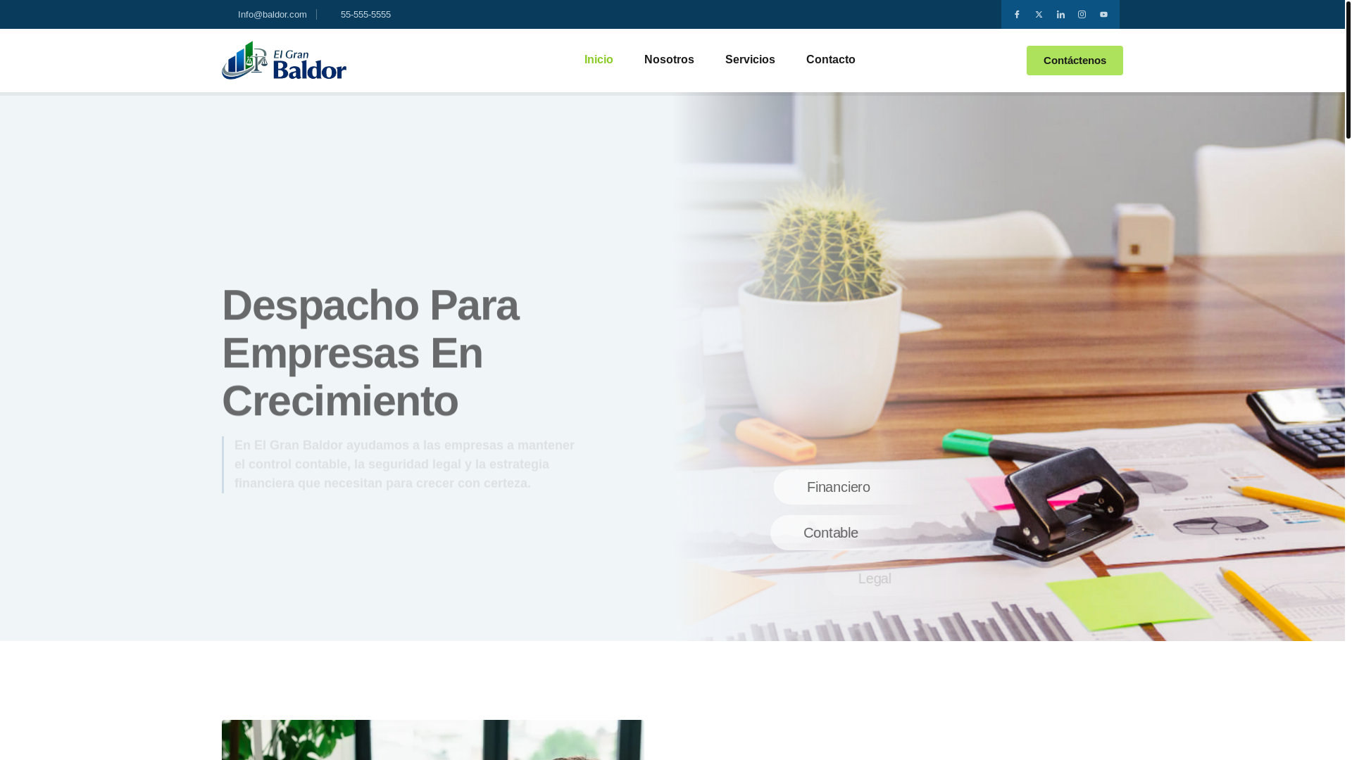 website screenshot of https://granbaldor.com/