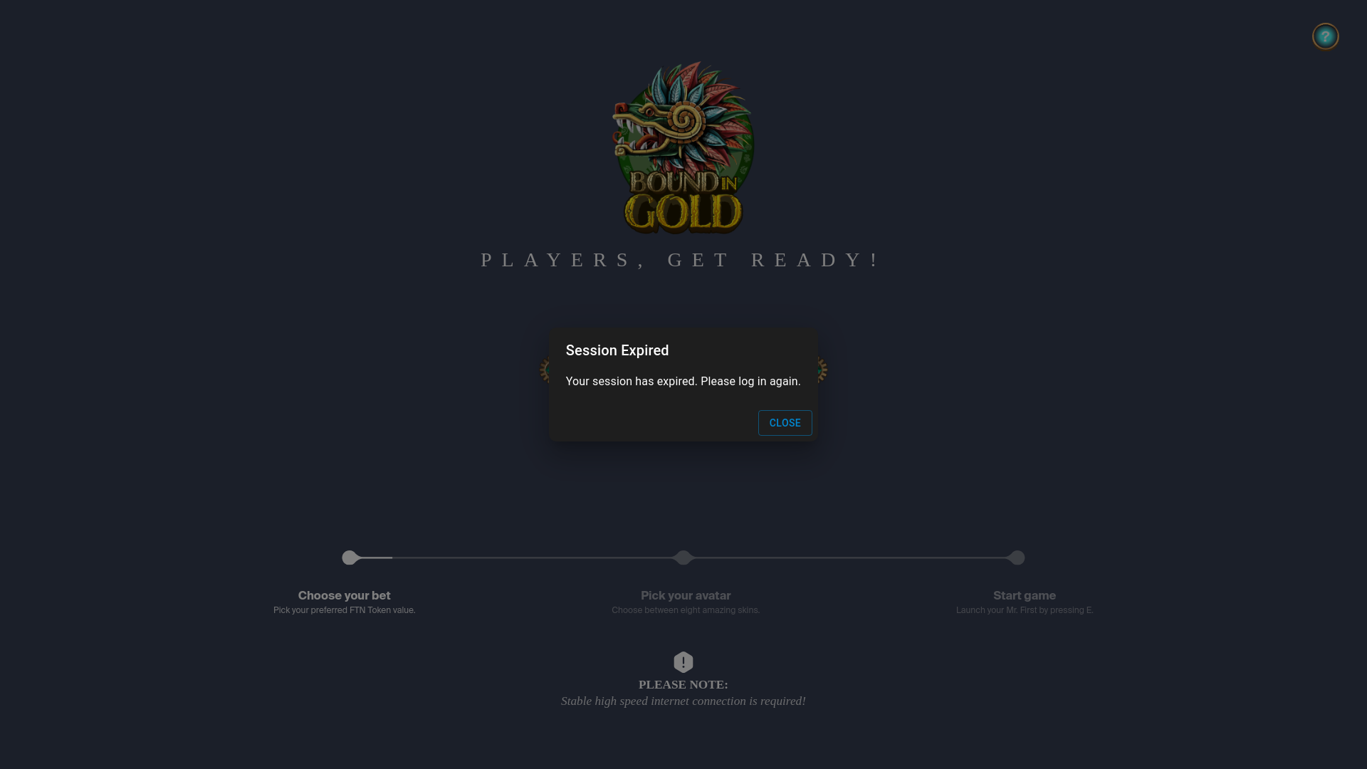 website screenshot of https://bound-in-gold-frontend.pages.dev/