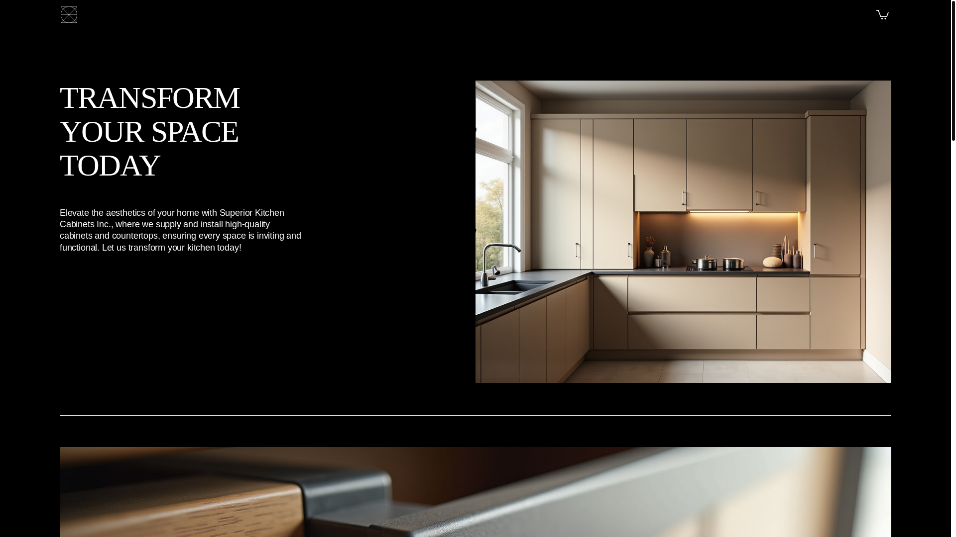 website screenshot of https://superiorkitchencabinets.net/