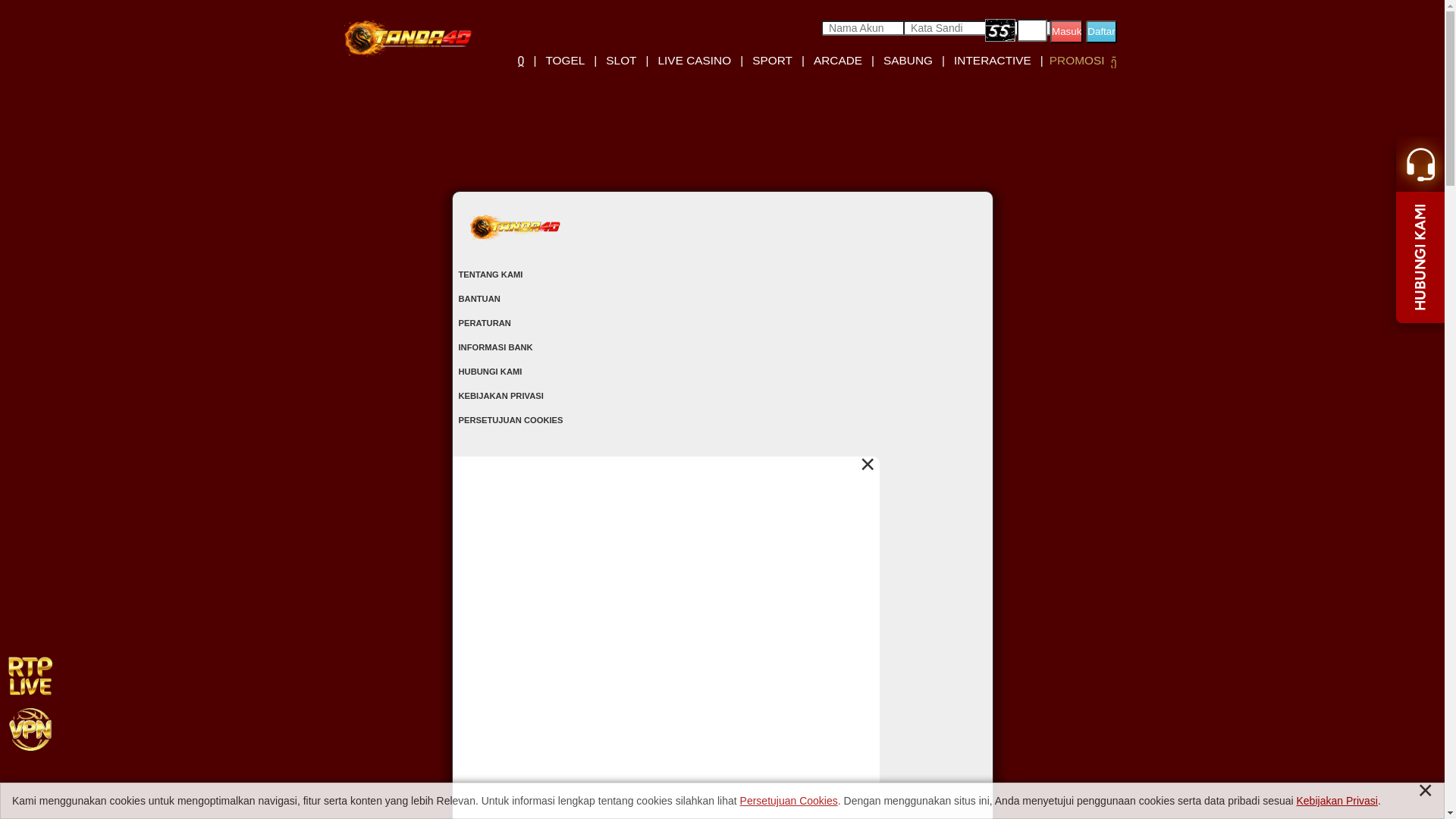 website screenshot of https://tanda4d1.com/
