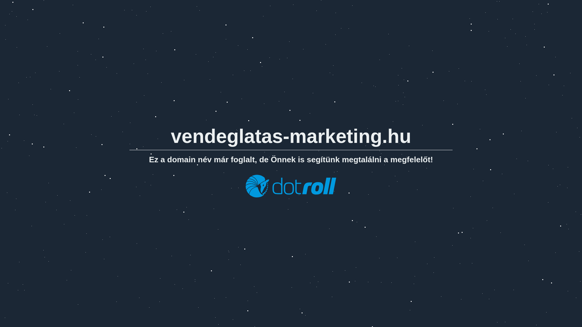 website screenshot of https://vendeglatas-marketing.hu/