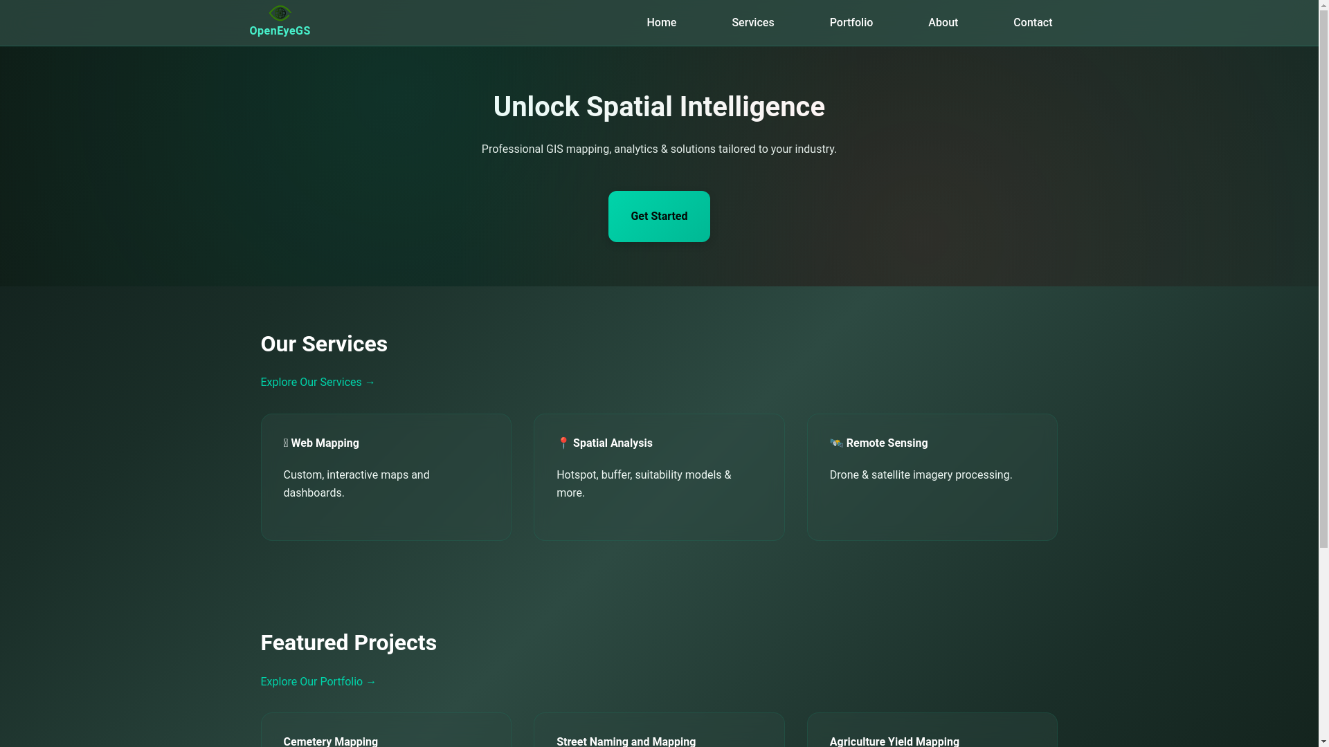 website screenshot of https://openeyegs-website.pages.dev/