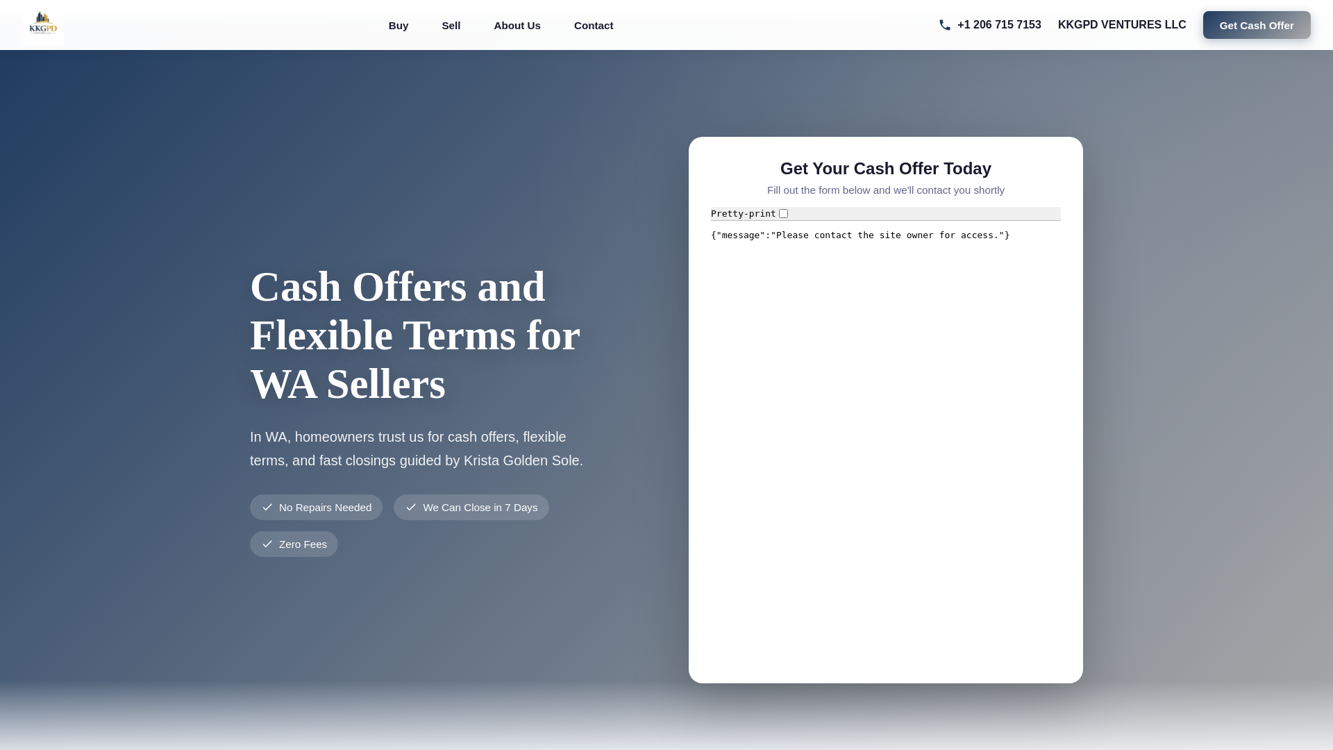 website screenshot of https://propertiesbyventure.com/