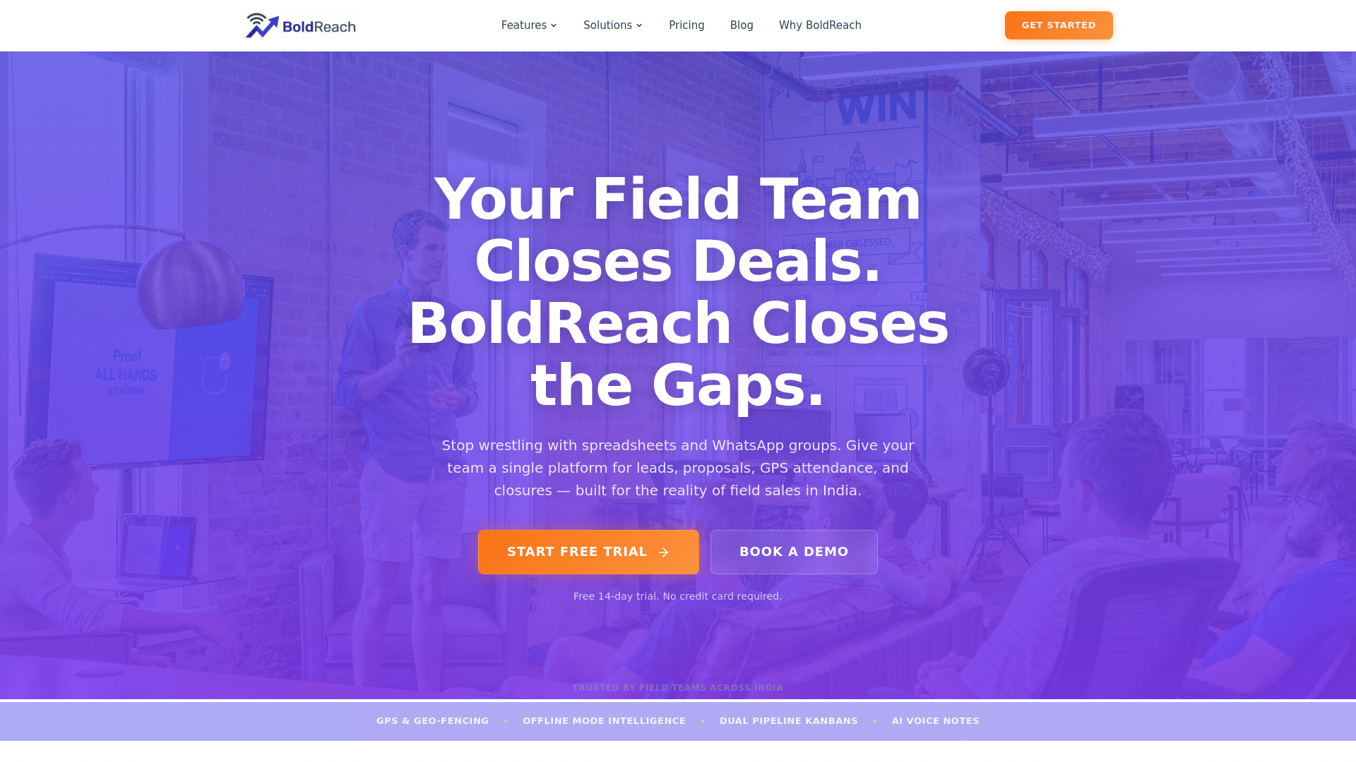 website screenshot of https://boldreach-in.pages.dev/