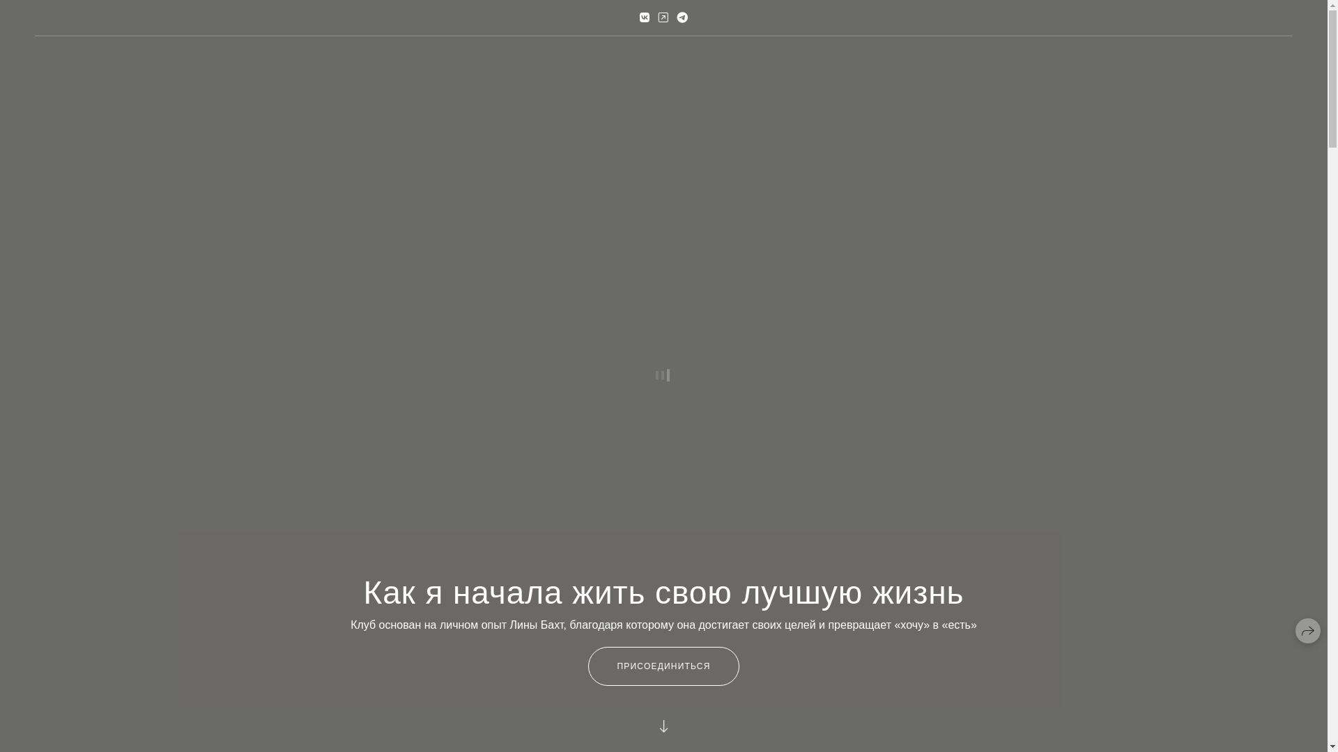 website screenshot of https://linabaxt.ru/