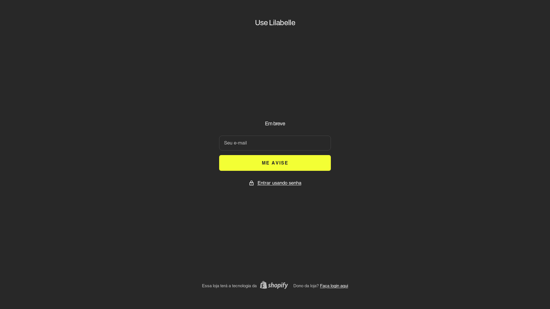 website screenshot of https://uselilabelle.com/