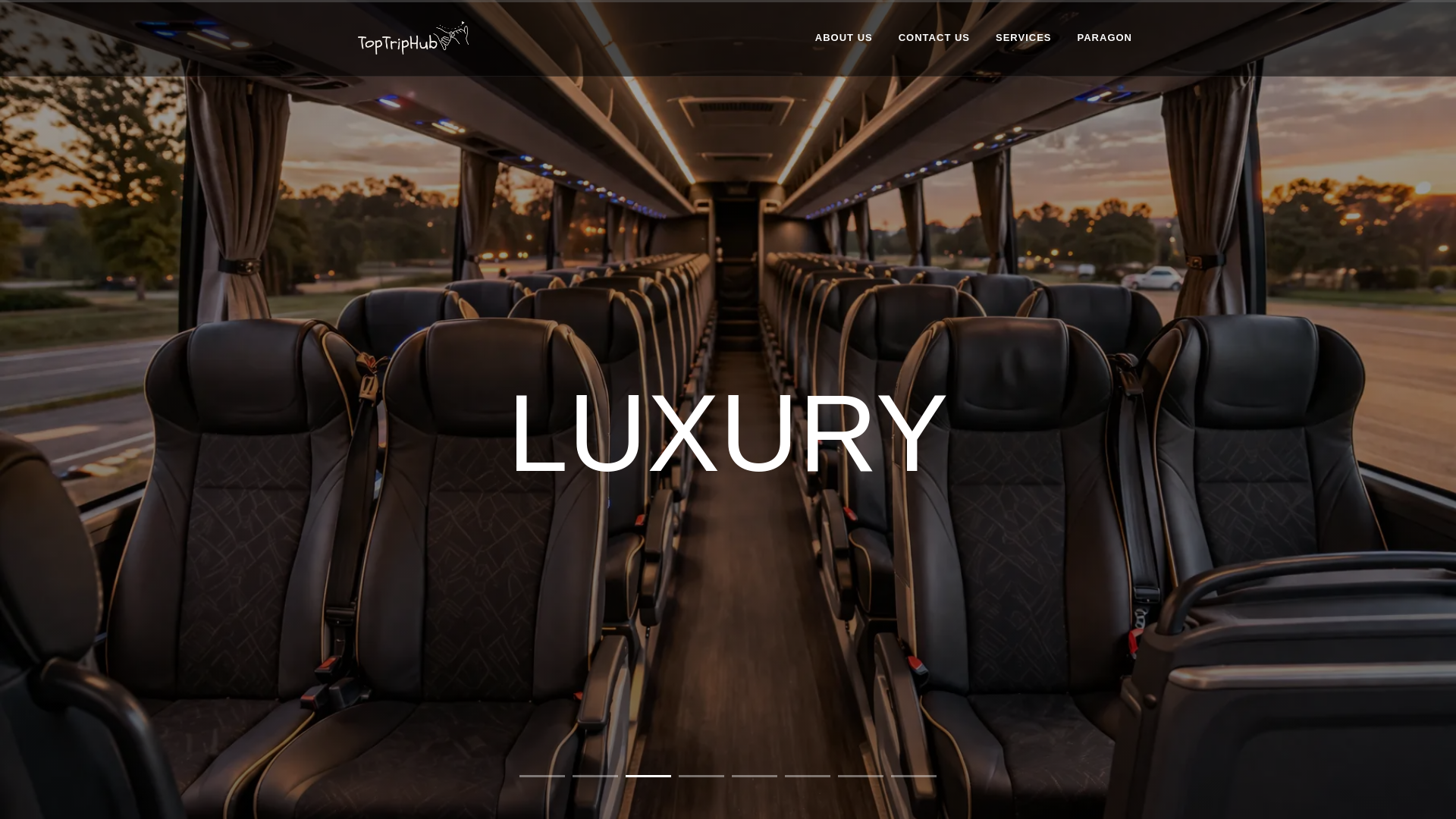 website screenshot of https://toptriphub.pro