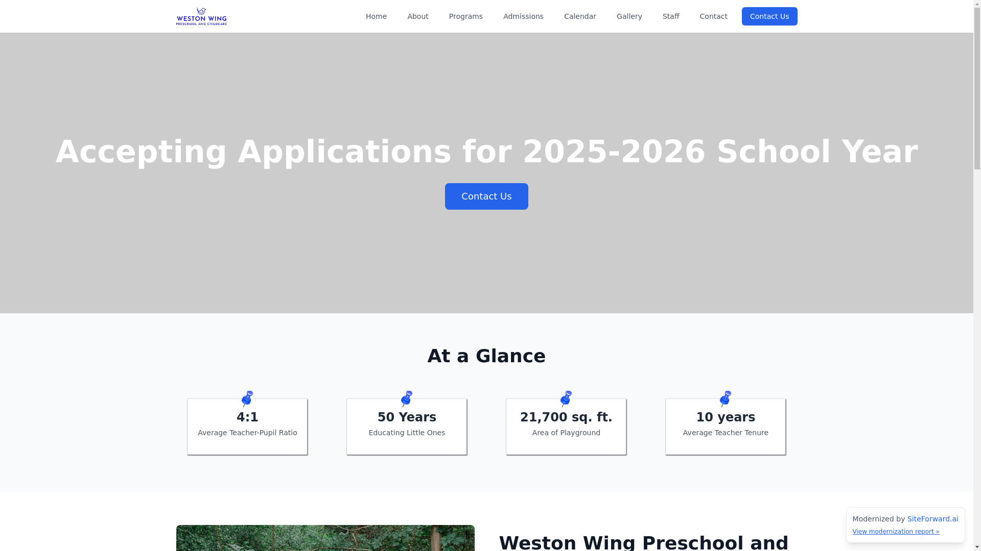 website screenshot of https://weston-wing.pages.dev/