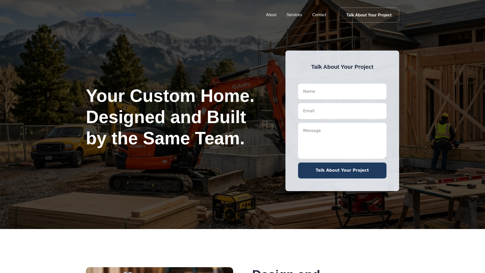 website screenshot of https://sentinel-factordesignbuild-3c8f9e.pages.dev/