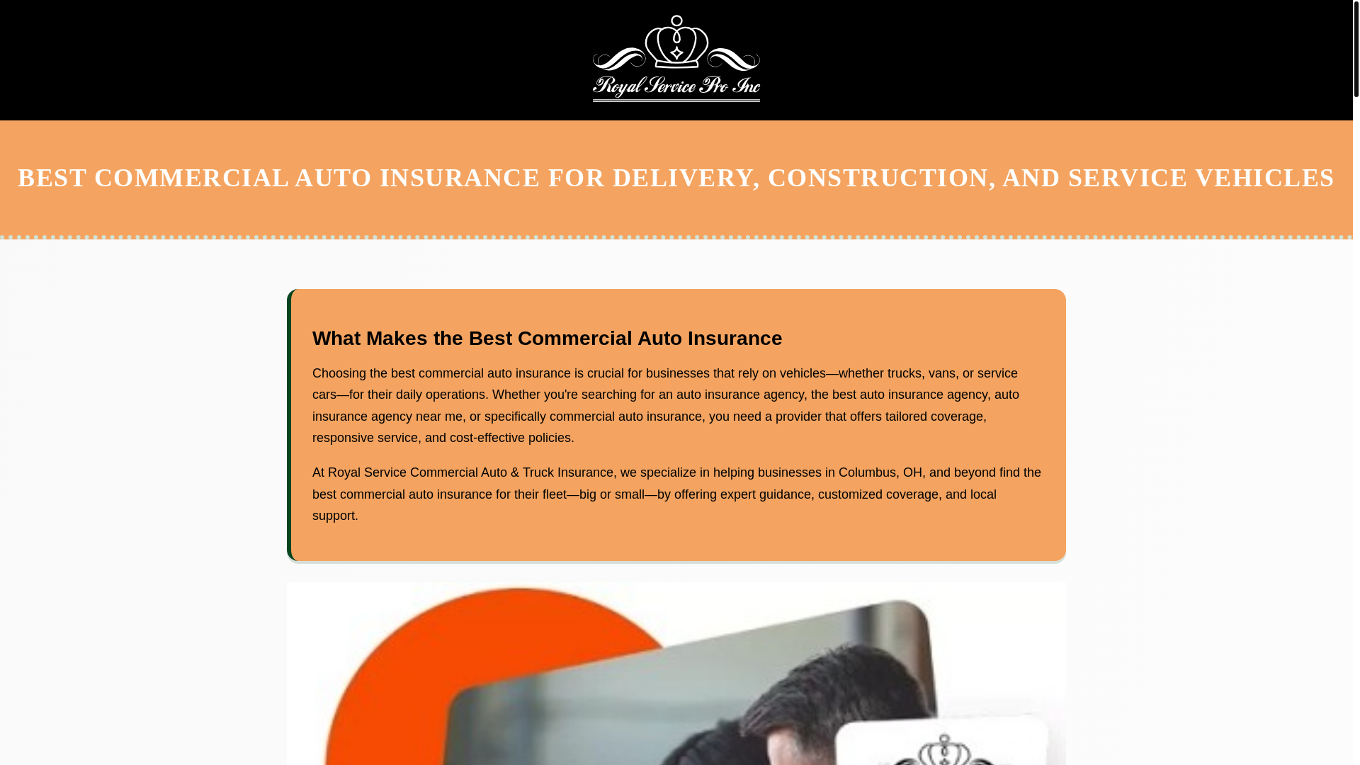 website screenshot of https://bestcommercialautoinsurancefordeliveryconstructionandservi.pages.dev/