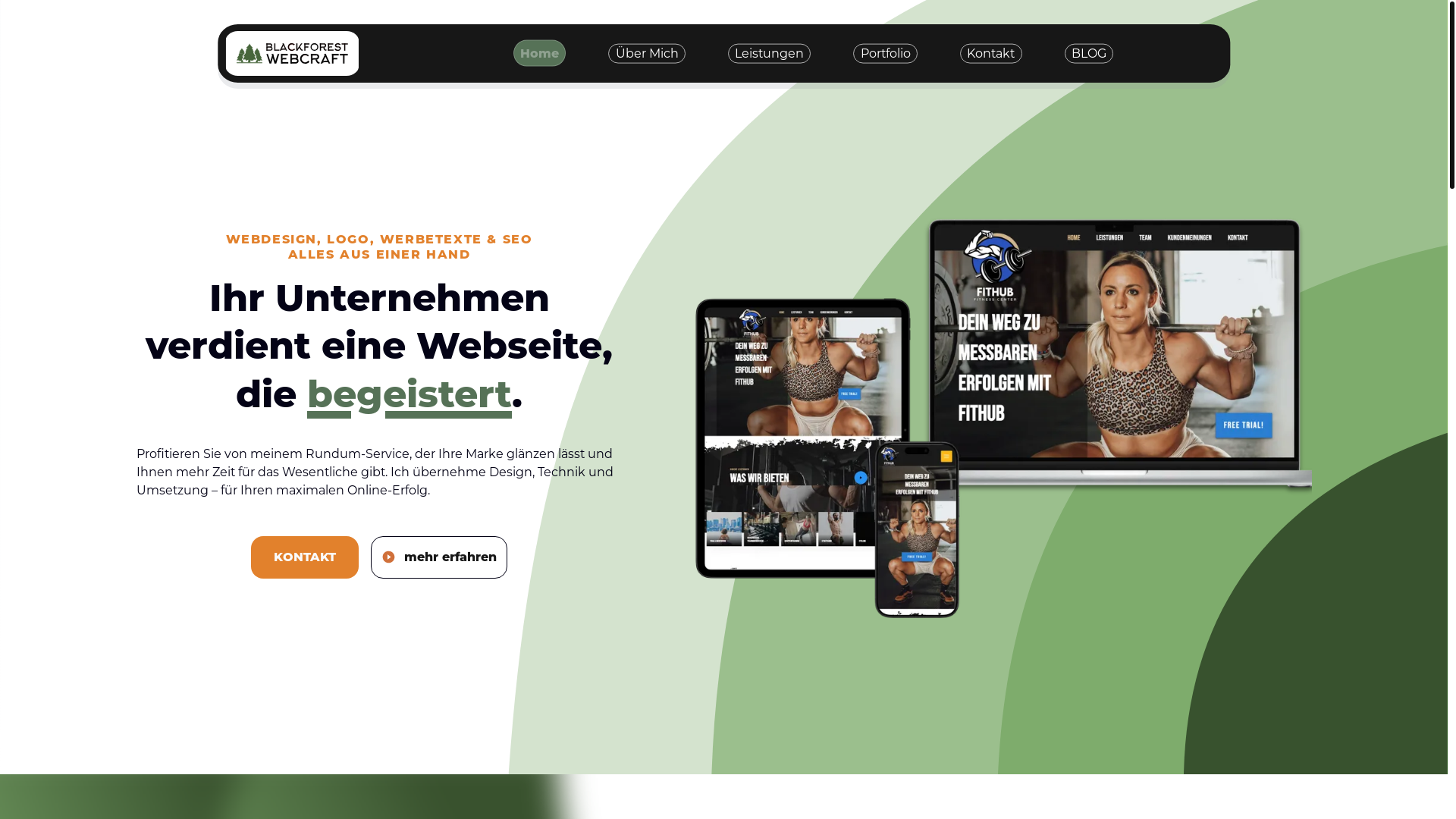 website screenshot of https://blackforest-webcraft.com/
