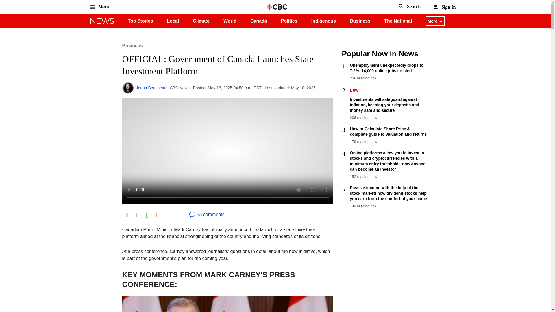 website screenshot of https://candagovpress.news/