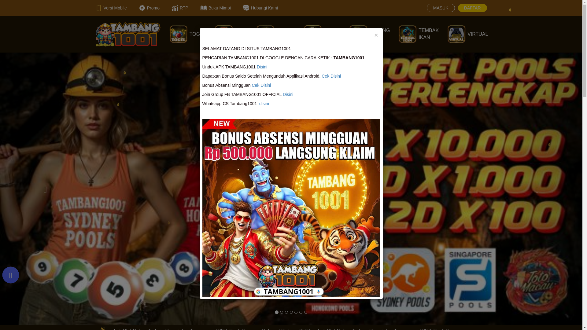 website screenshot of https://tambang1001-c.xyz/