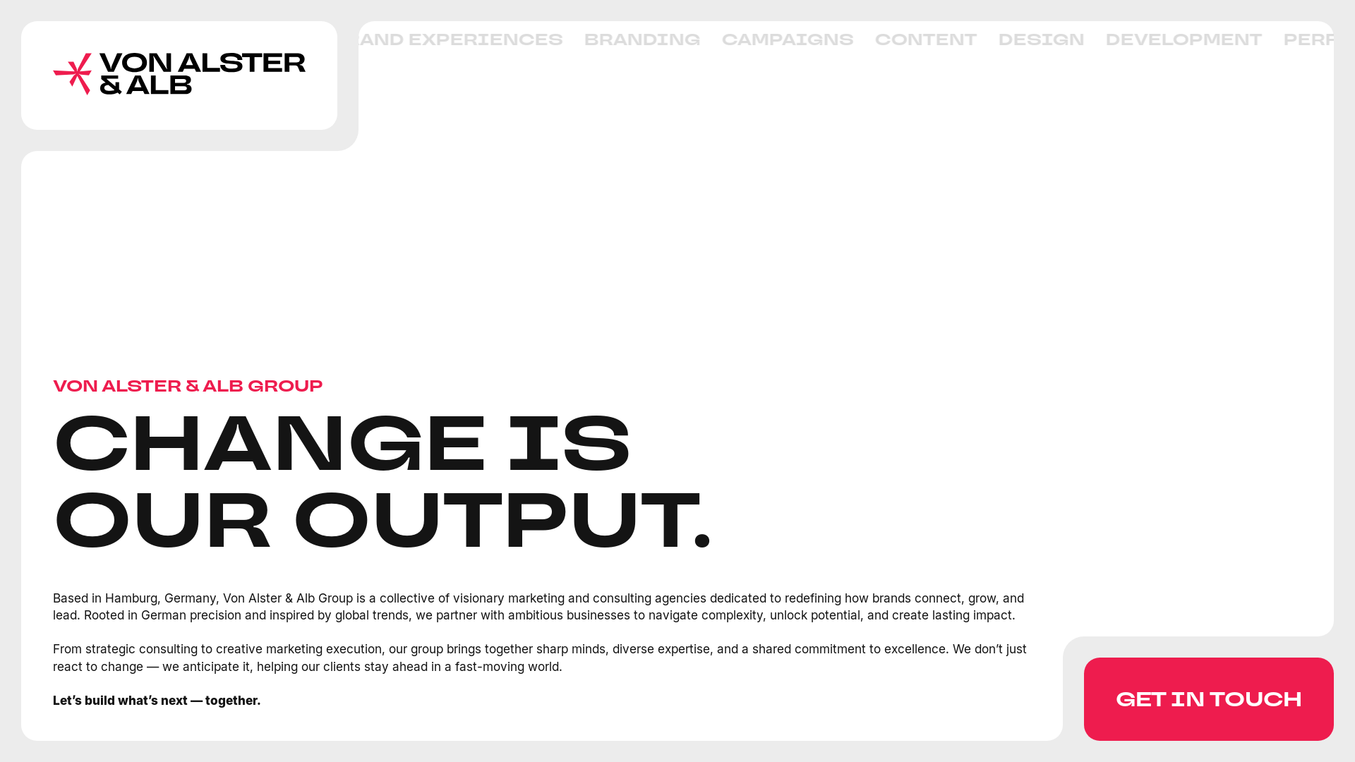 website screenshot of https://vonalsterundalb.de/