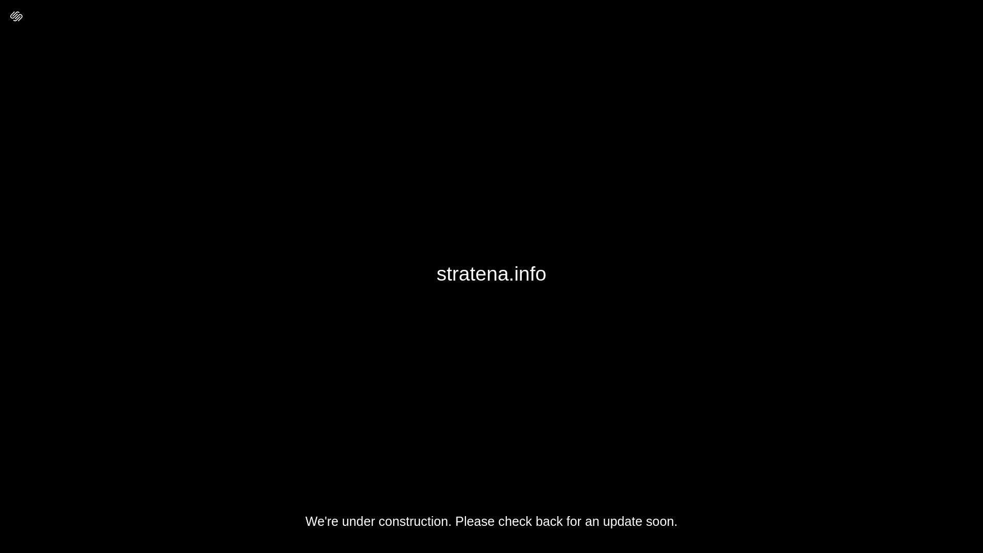 website screenshot of https://stratena.info/