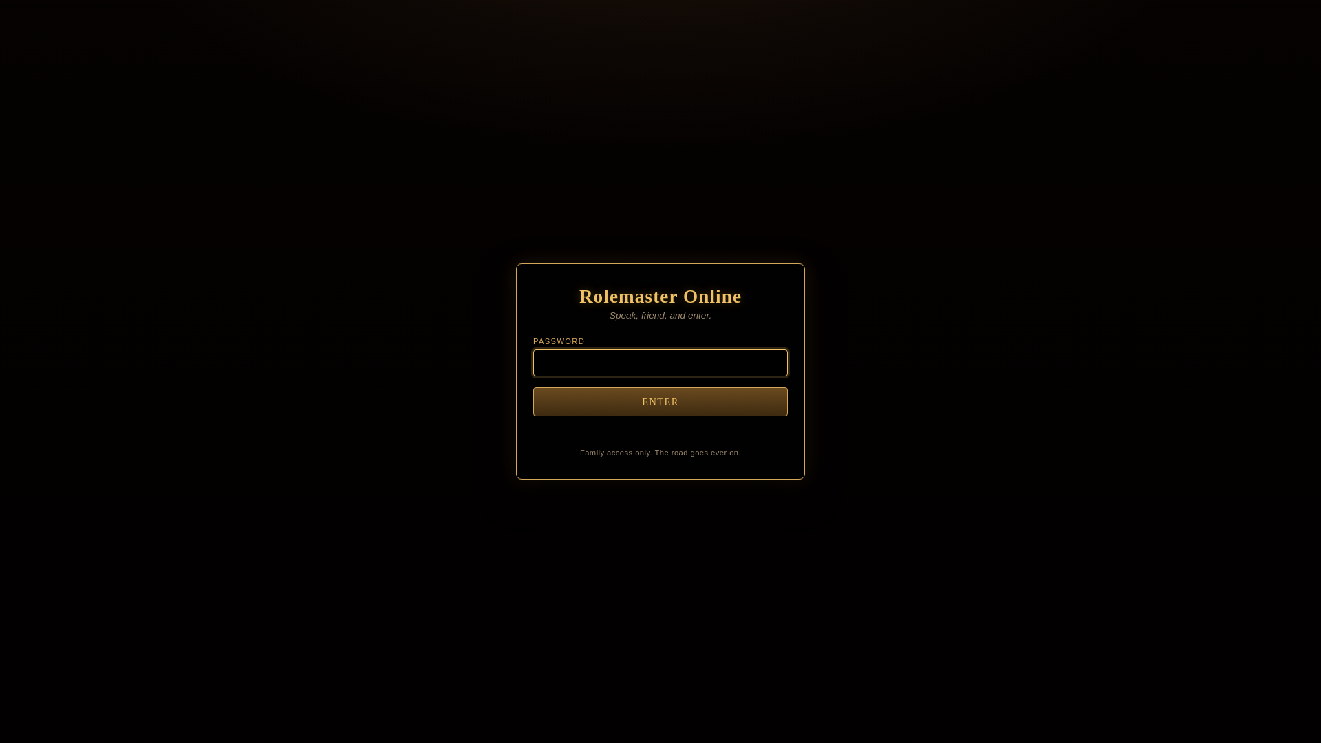 website screenshot of https://rolemasteronline.com/