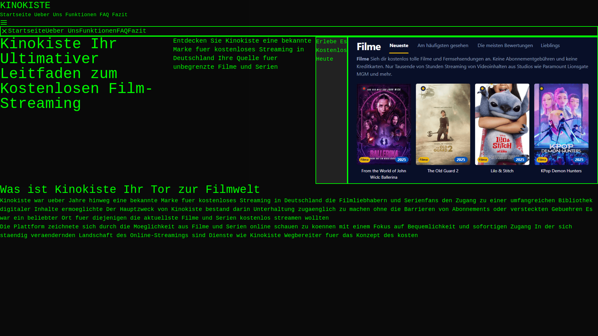 website screenshot of https://kinokiste-di5t.pages.dev/