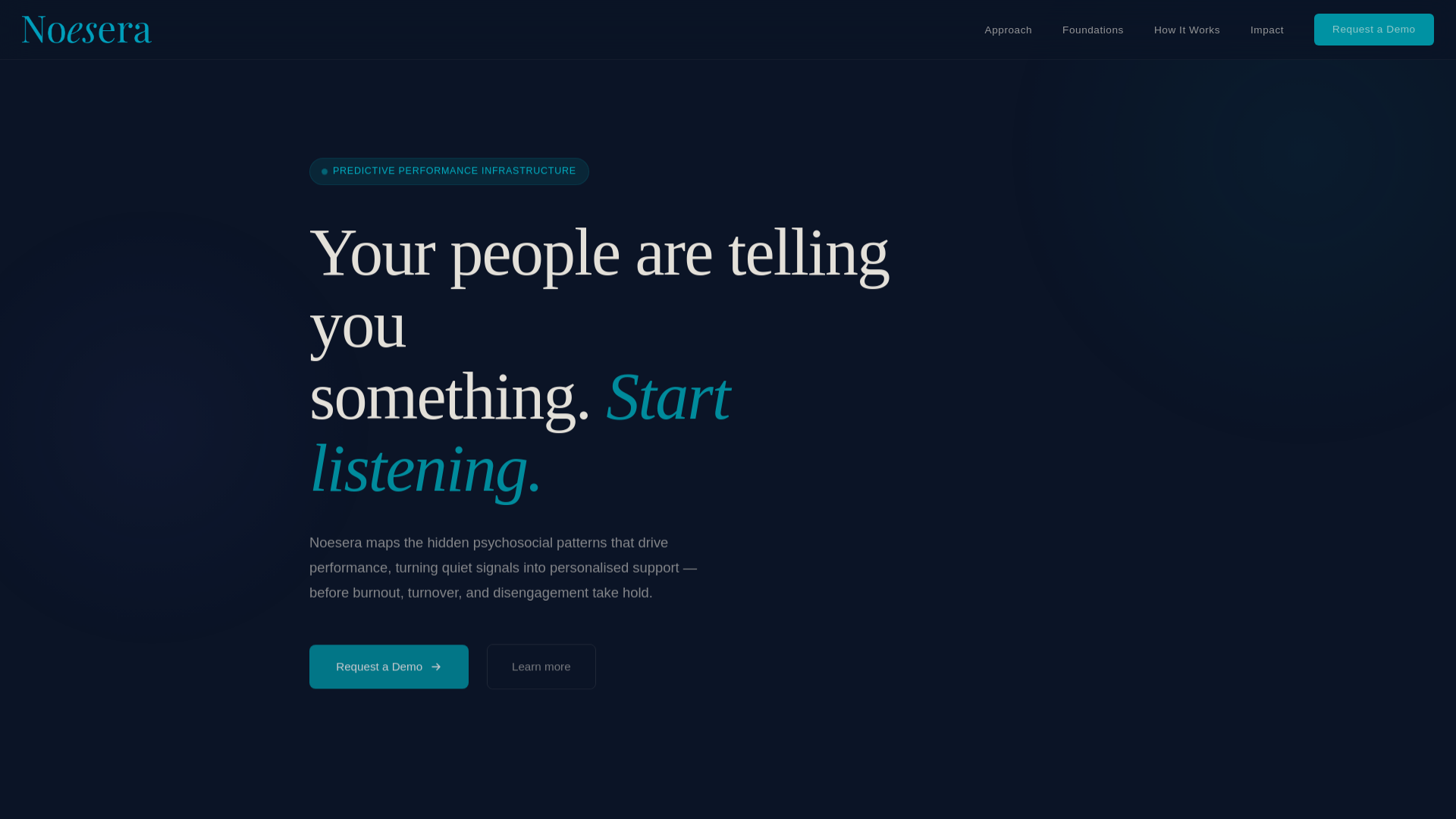 website screenshot of https://noesera-site.pages.dev/