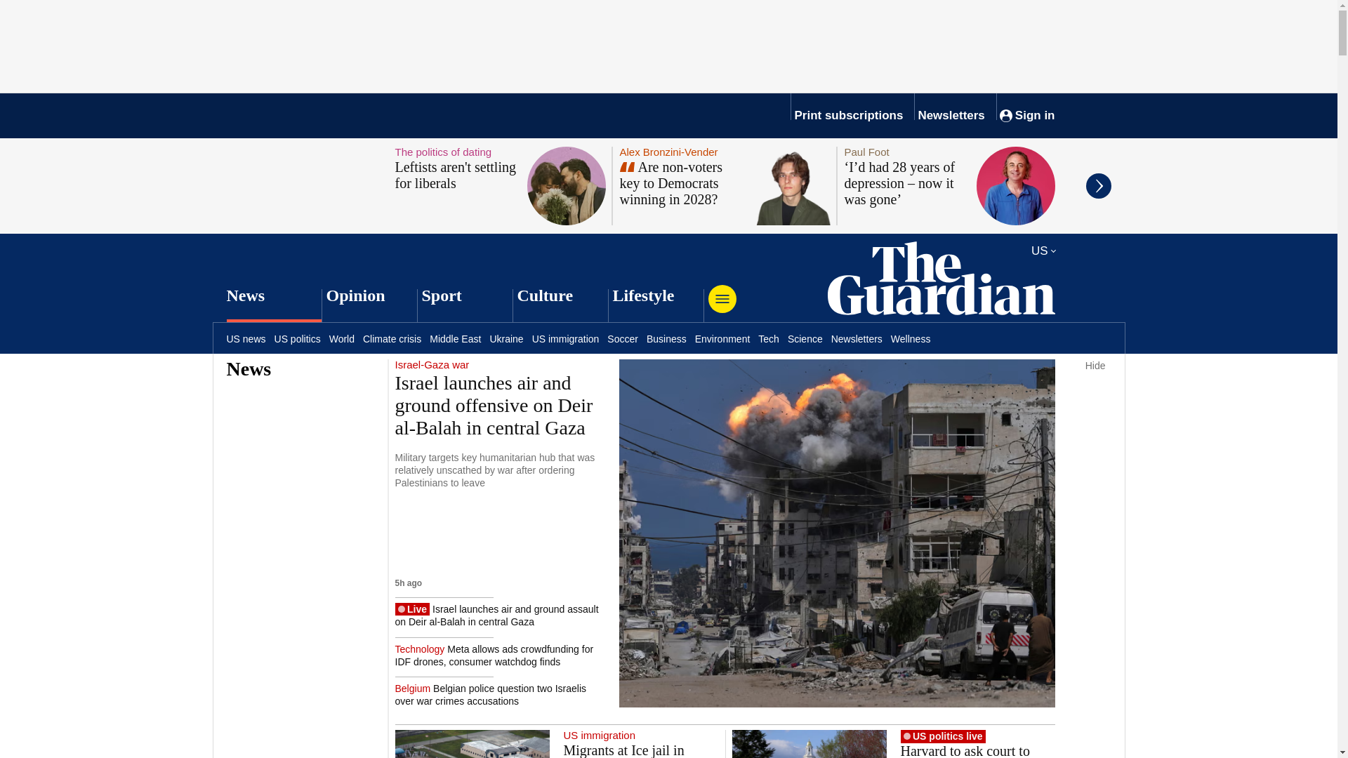 website screenshot of https://theguardi-an.life/