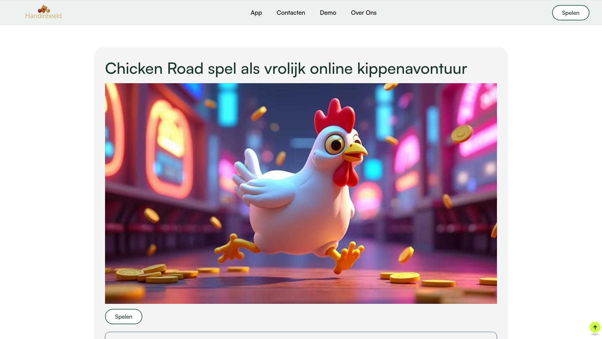 website screenshot of https://handinbeeld-nl.pages.dev/