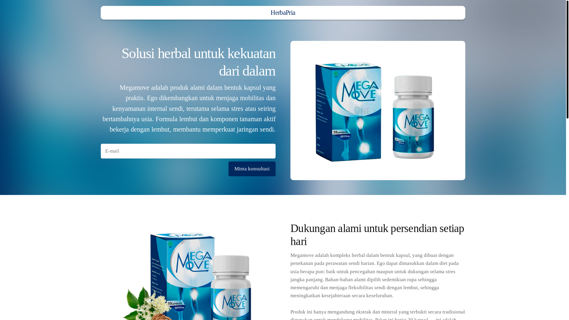 website screenshot of https://herbapriac.info/