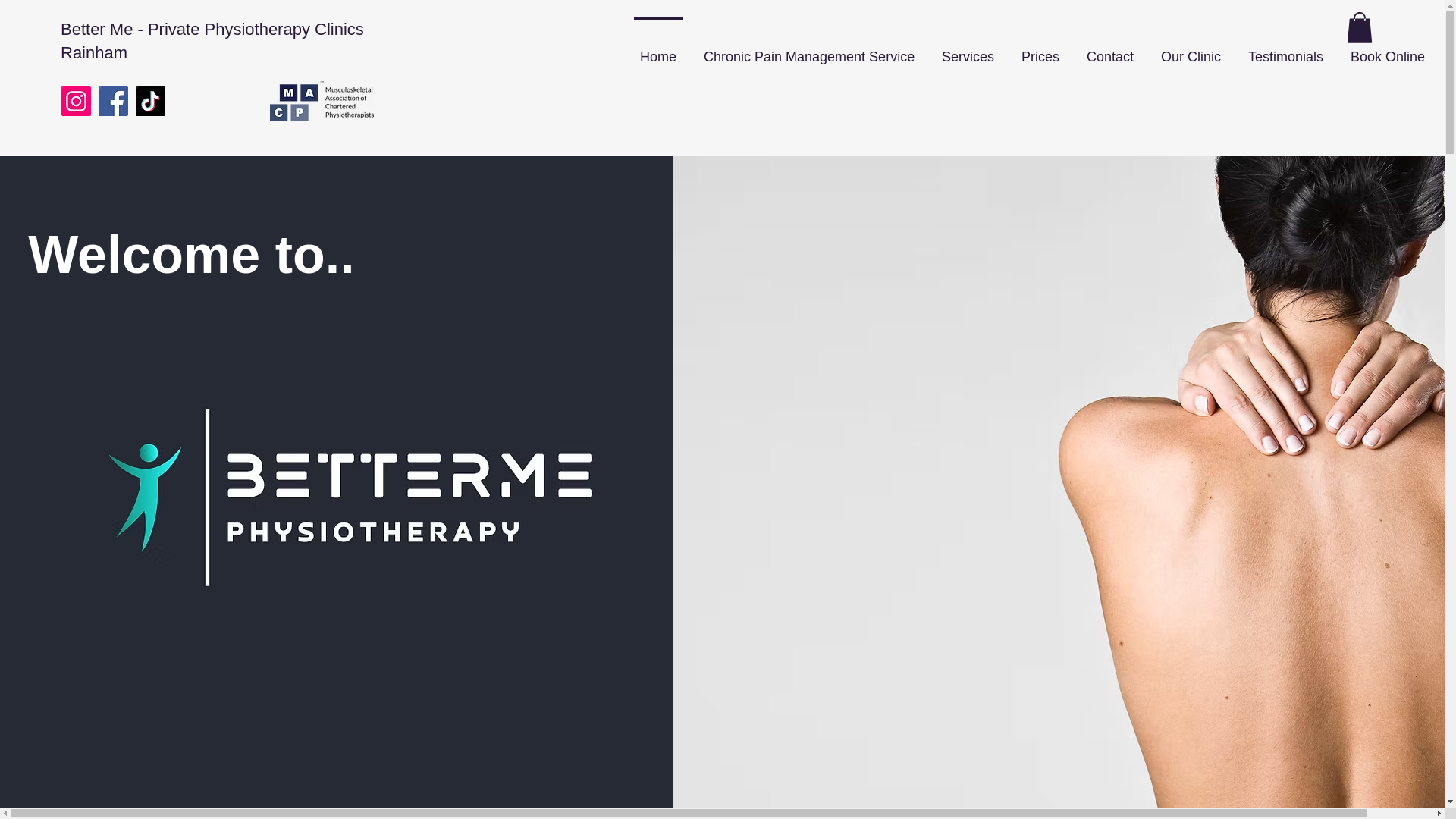 website screenshot of https://bettermephysiotherapy.net/