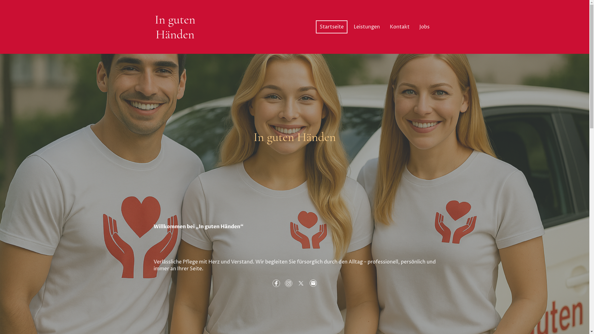 website screenshot of https://ingutenhnden.com/
