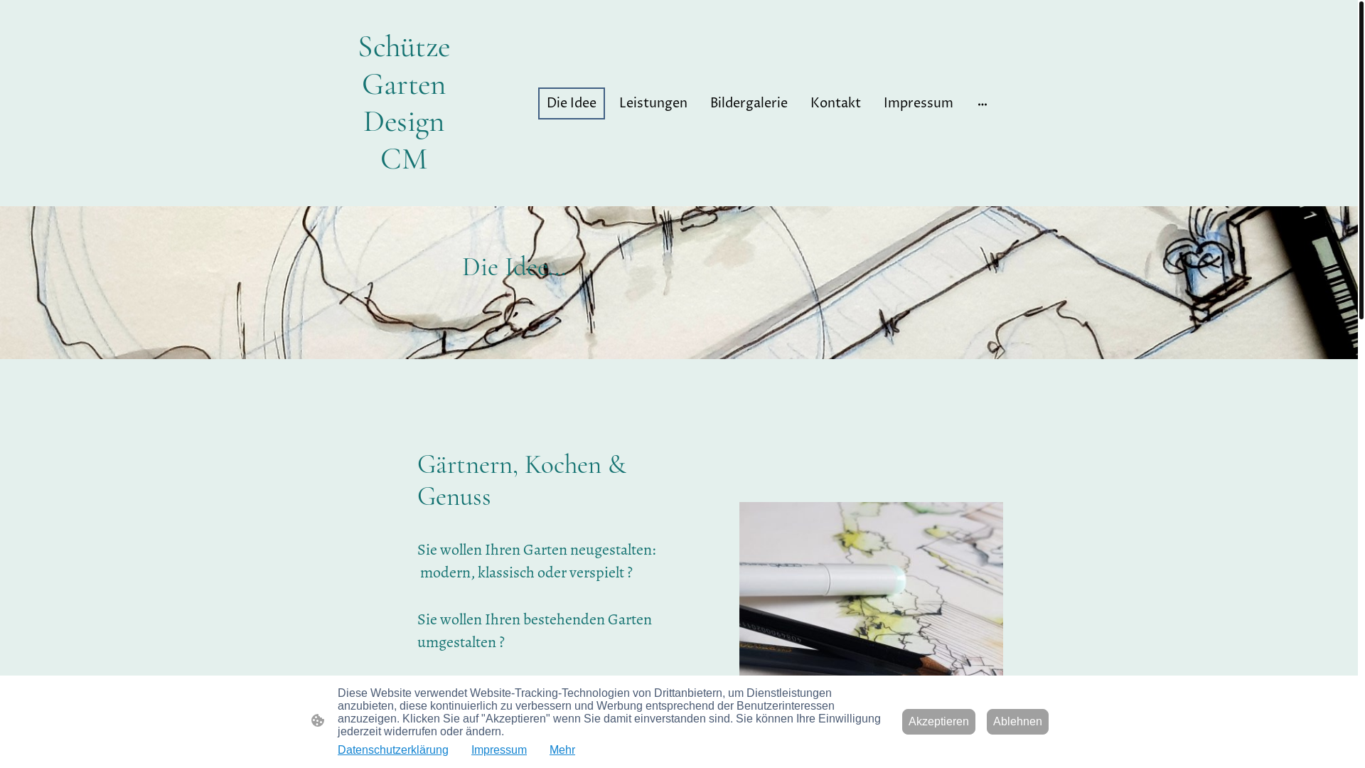 website screenshot of https://gartendesign-cm.com/