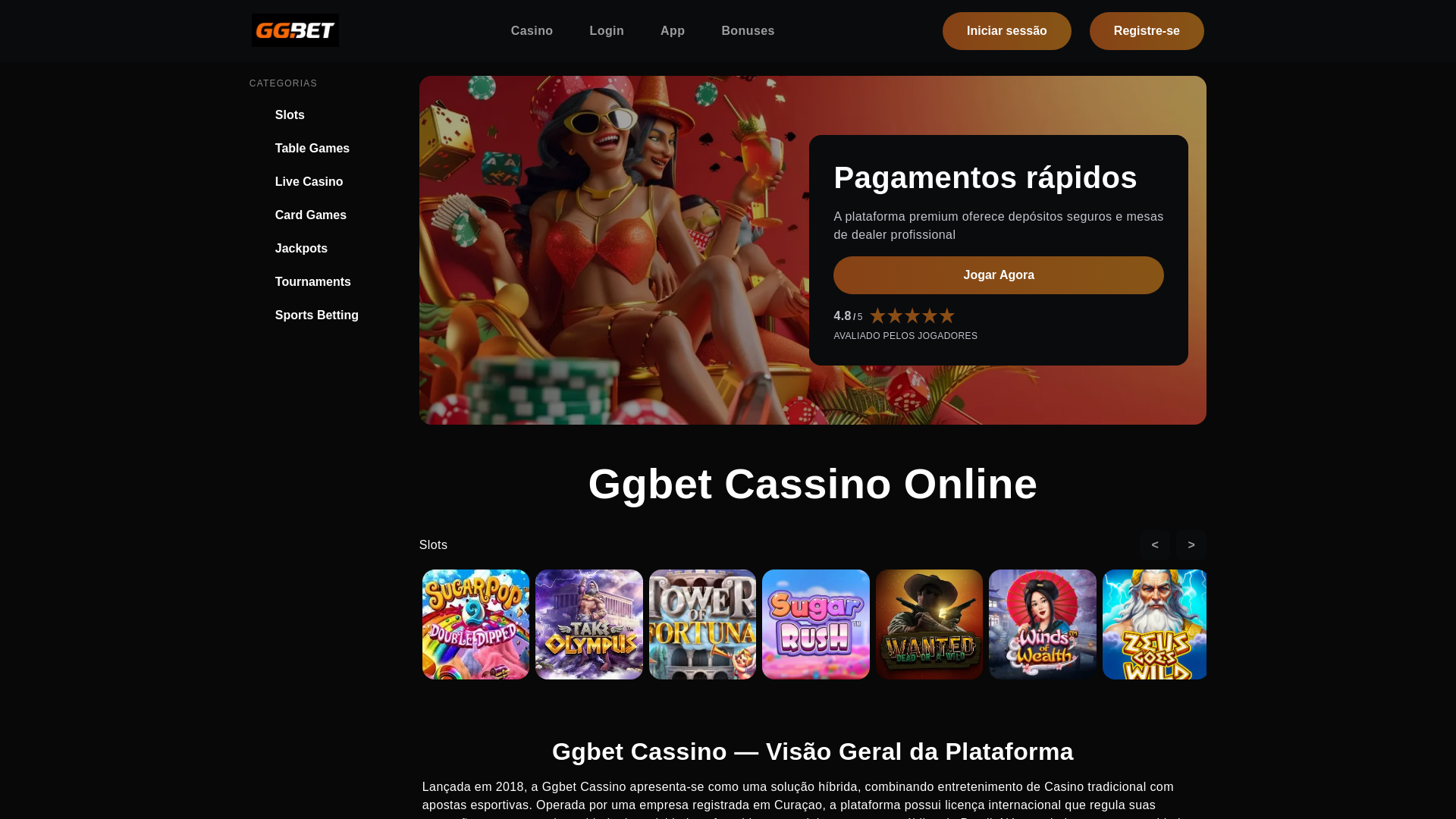 website screenshot of https://ggbetcassinobrasil-com.pages.dev/