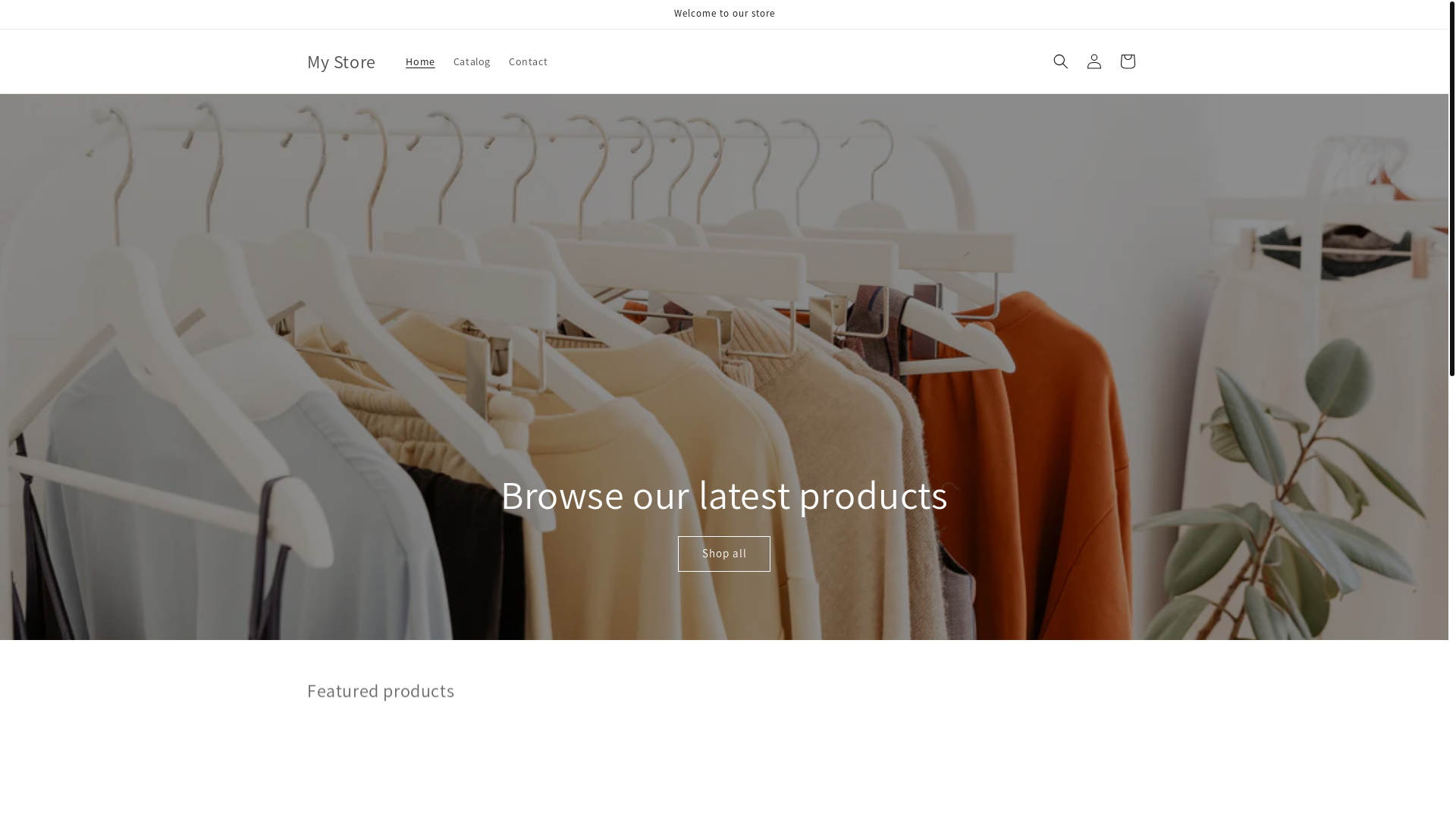 website screenshot of https://mandeepl.shop/