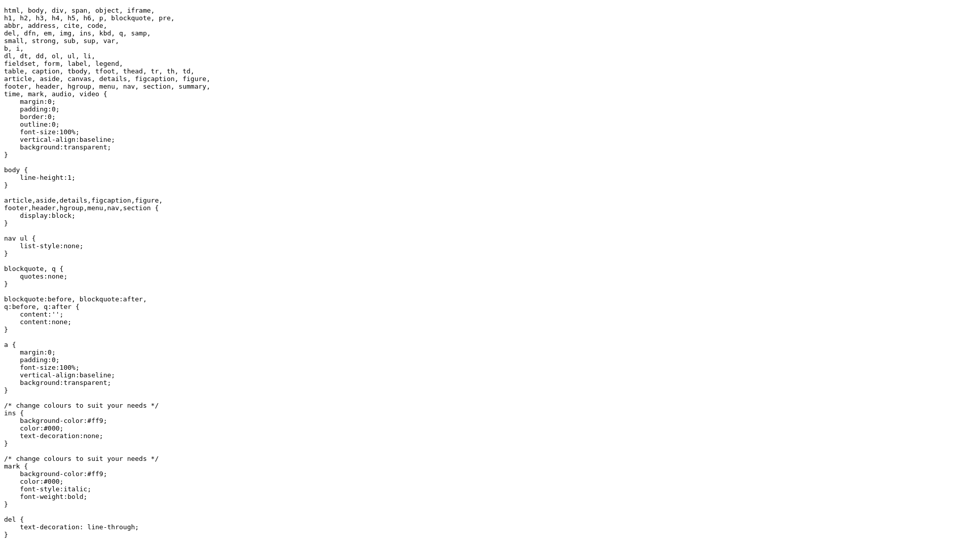 website screenshot of https://www.shiopro.net/wp-content/themes/shiopro_new/reset.css