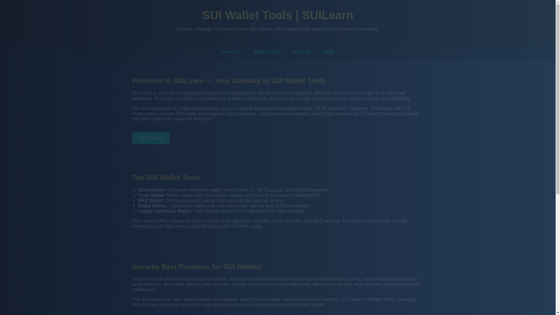 website screenshot of https://sui-feq--wallet.pages.dev/