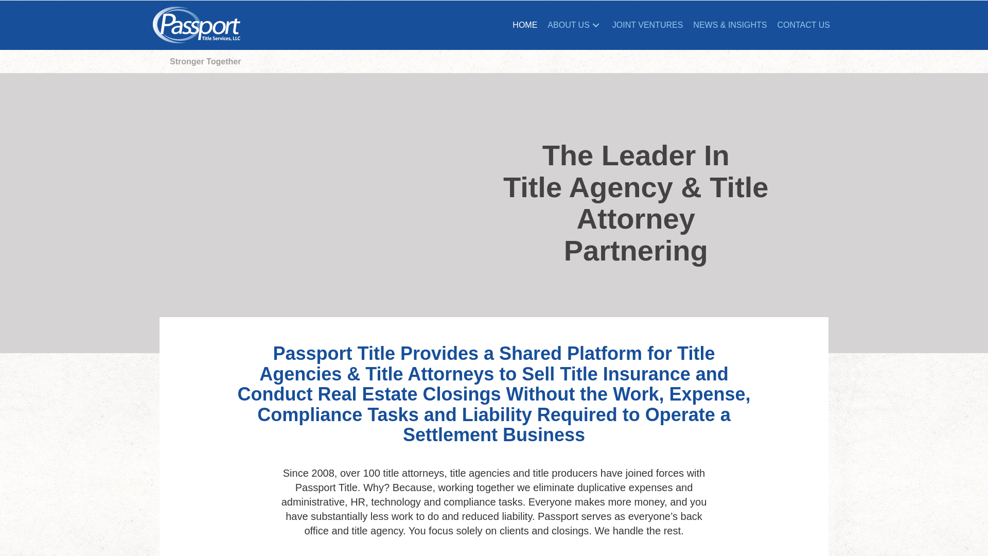 website screenshot of https://megapassporttitle.com