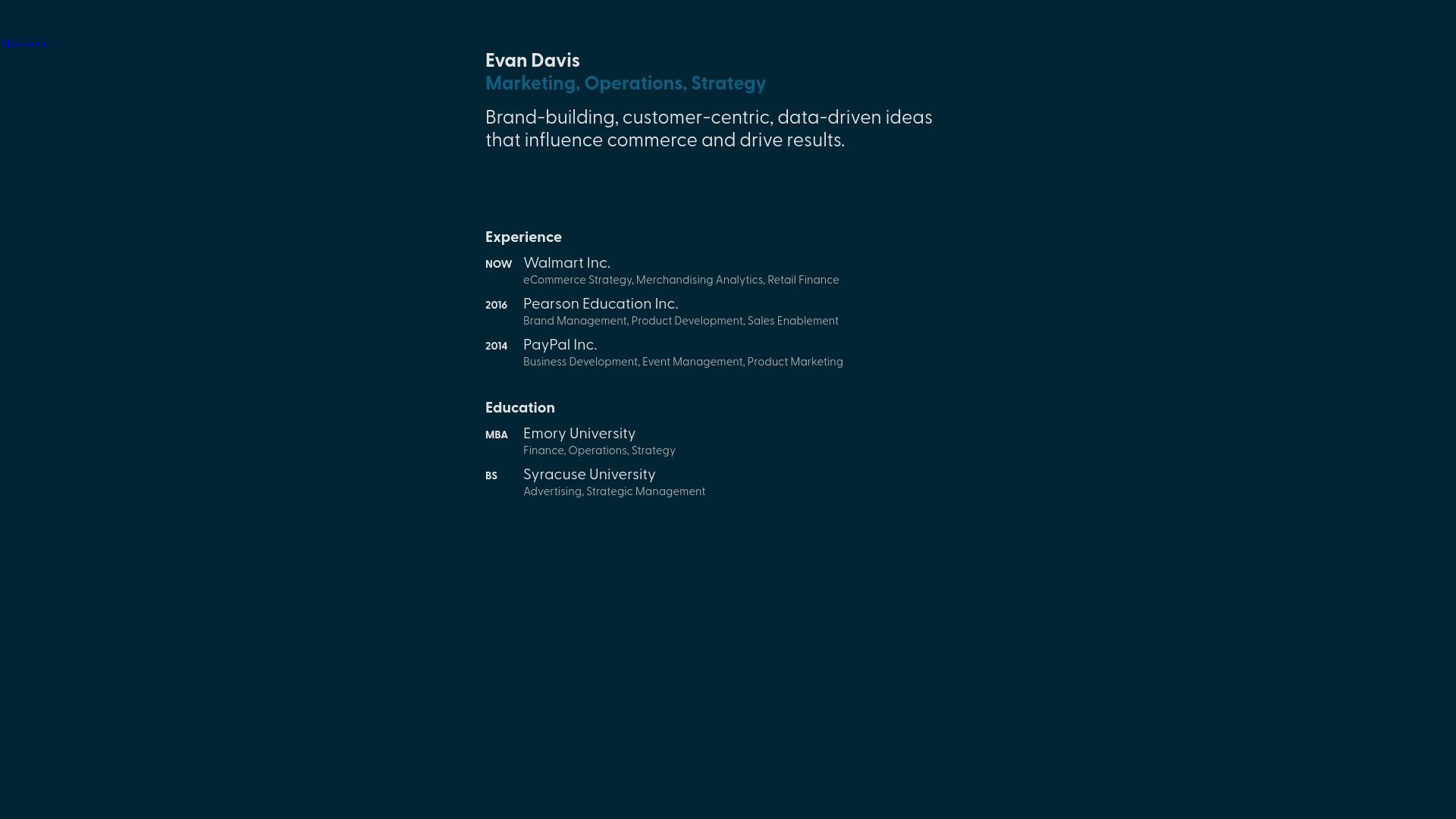 website screenshot of https://evandav-is2.pages.dev/