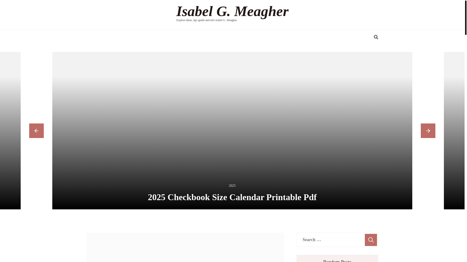 website screenshot of https://isabelgmeagher.pages.dev/