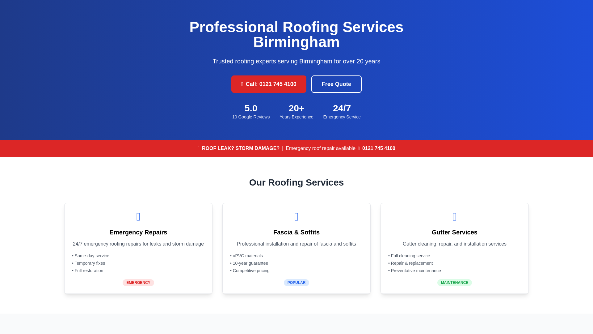 website screenshot of https://roofer-birmingham-cr-building-roofing-v1.pages.dev/