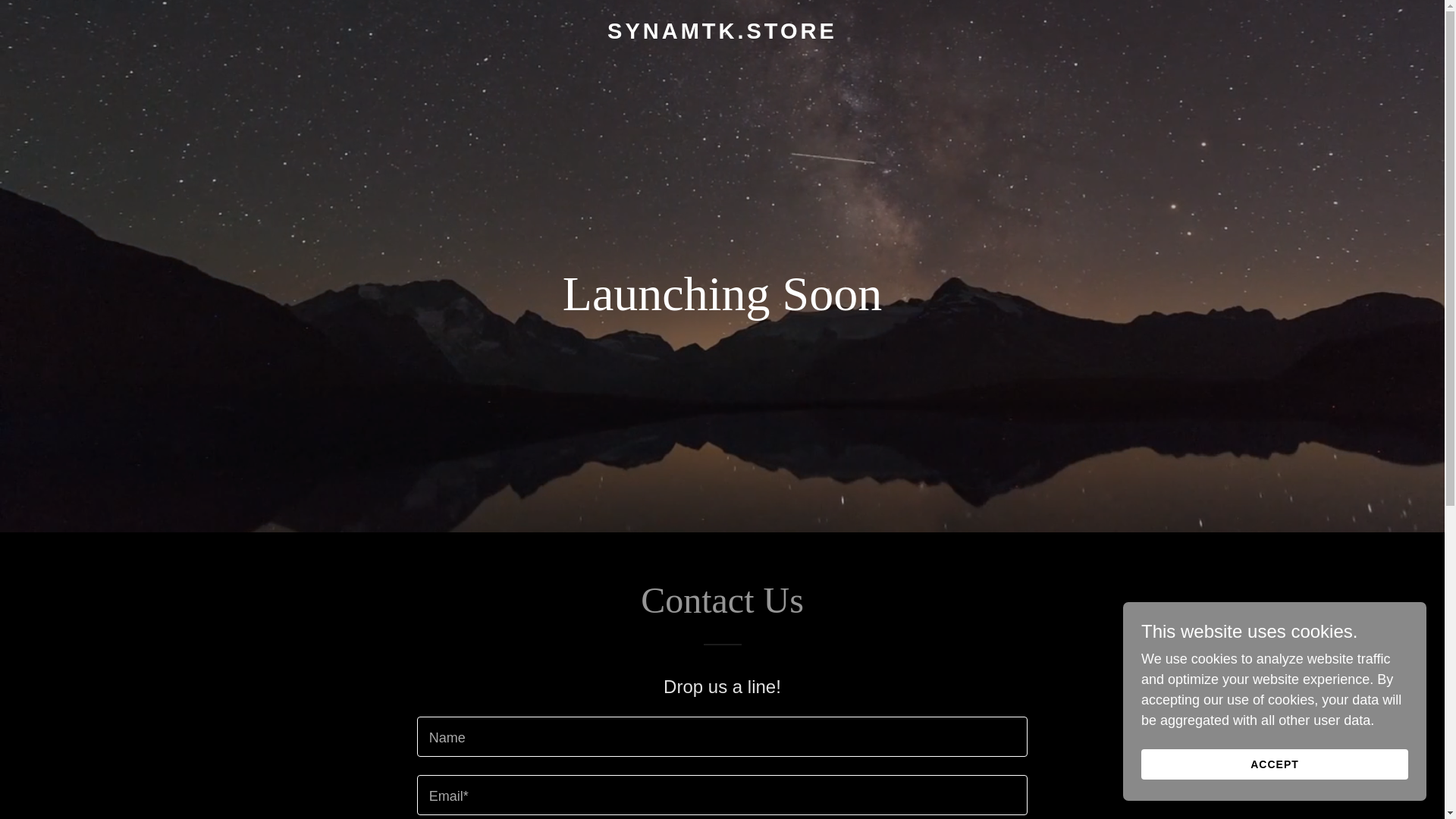 website screenshot of https://synamtk.store/