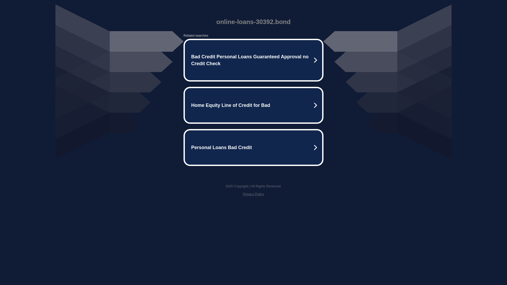 website screenshot of https://online-loans-30392.bond/