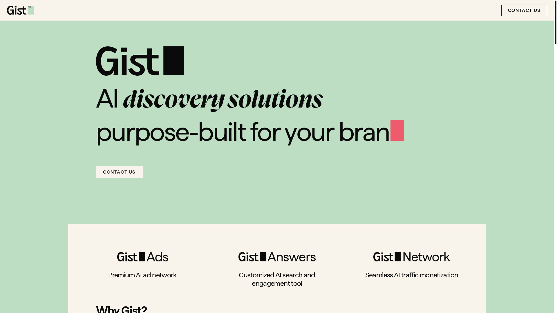 website screenshot of https://gistcycle.com/