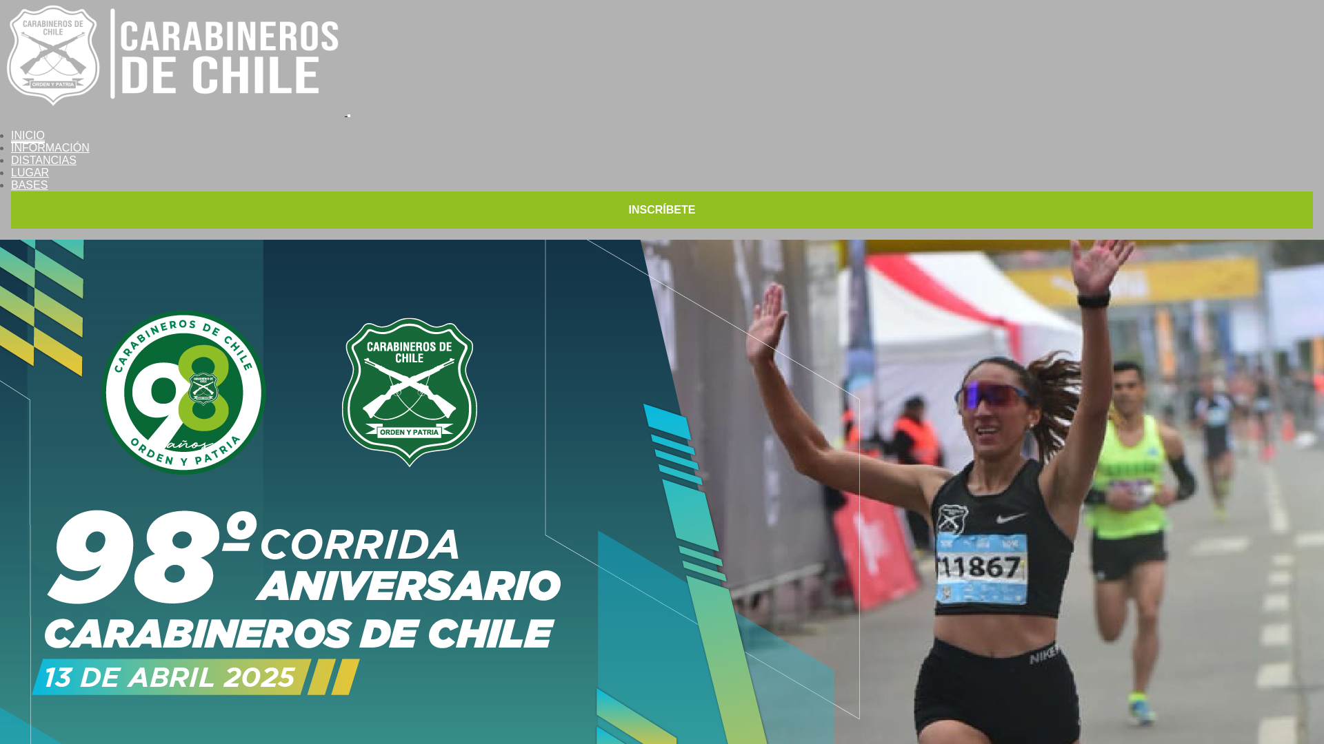 website screenshot of https://corridacarabineros-cl.pages.dev/