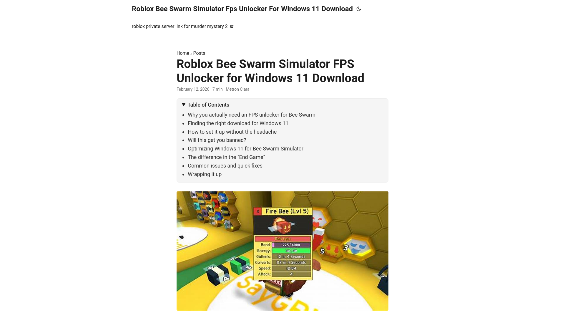website screenshot of https://roblox-bee-swarm-simulator-fps-unlocker-for-windows-11-d.pages.dev/