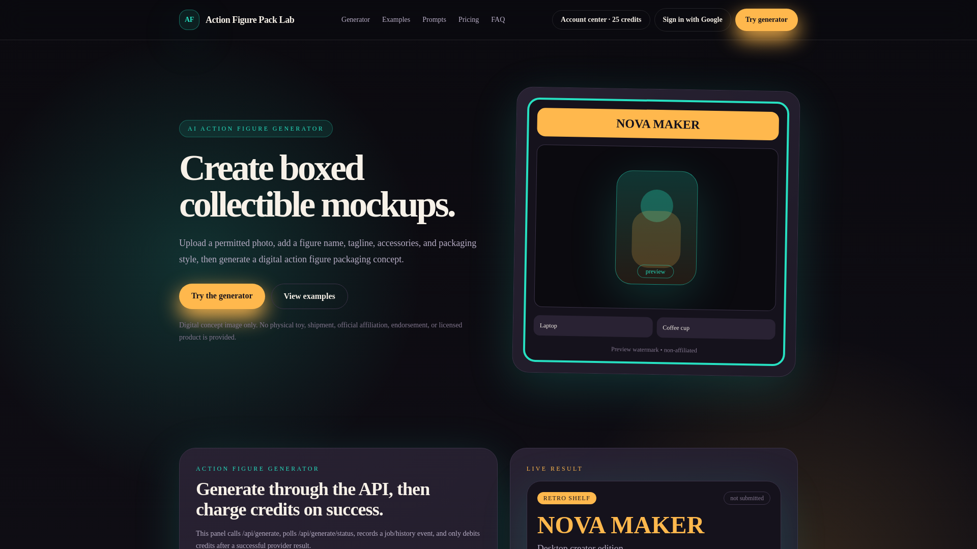 website screenshot of https://ai-action-figure-generator-evq.pages.dev/
