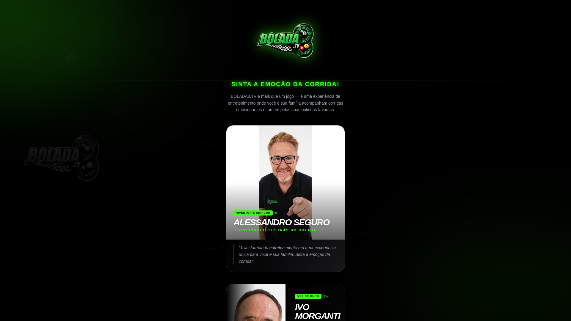 website screenshot of https://bolada8tv.com/