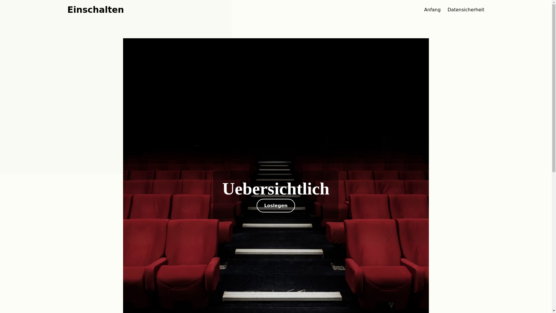 website screenshot of https://einschalten-obed.pages.dev/