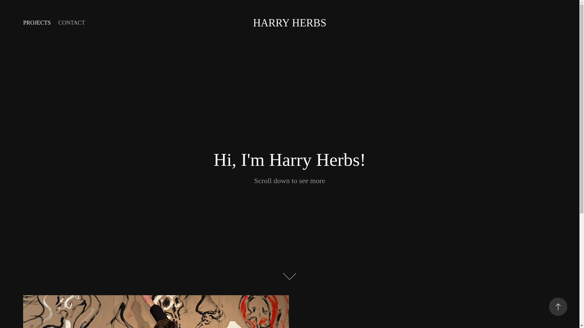 website screenshot of https://harry-herbs.photography/