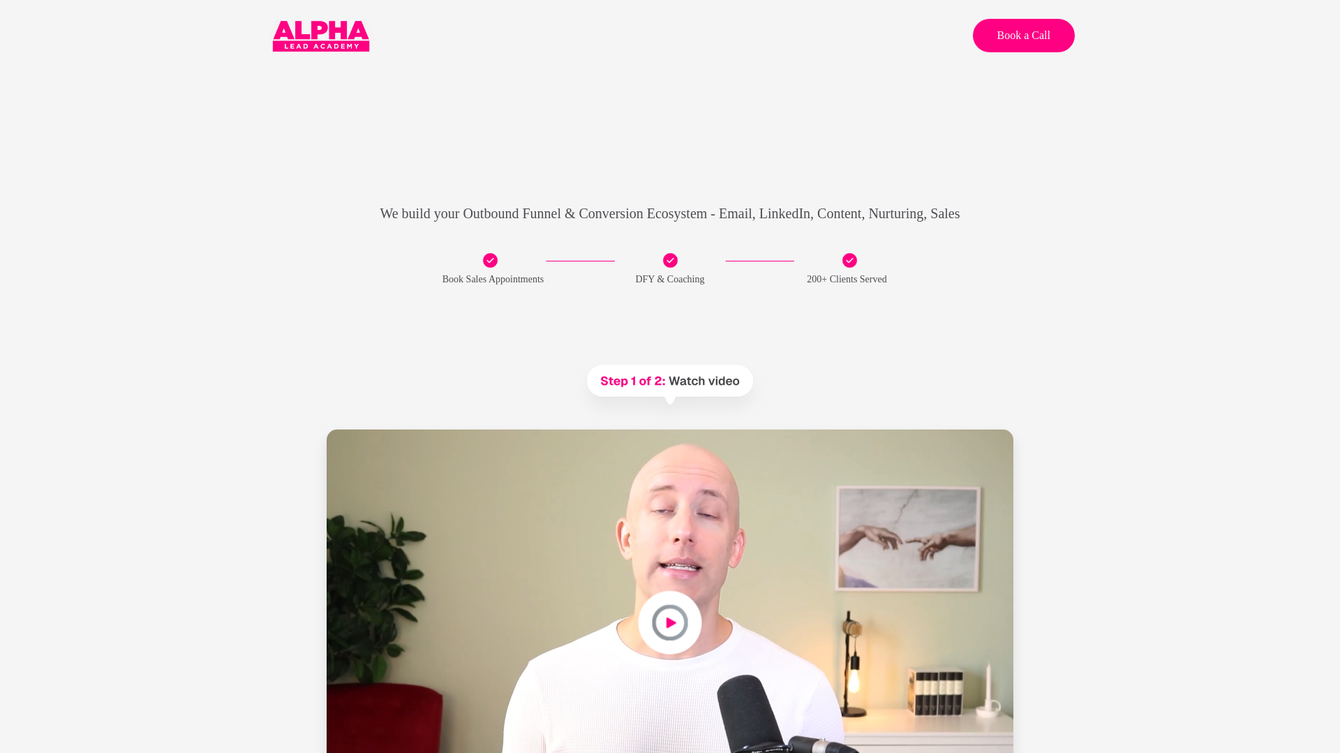 website screenshot of https://gettouchup.info