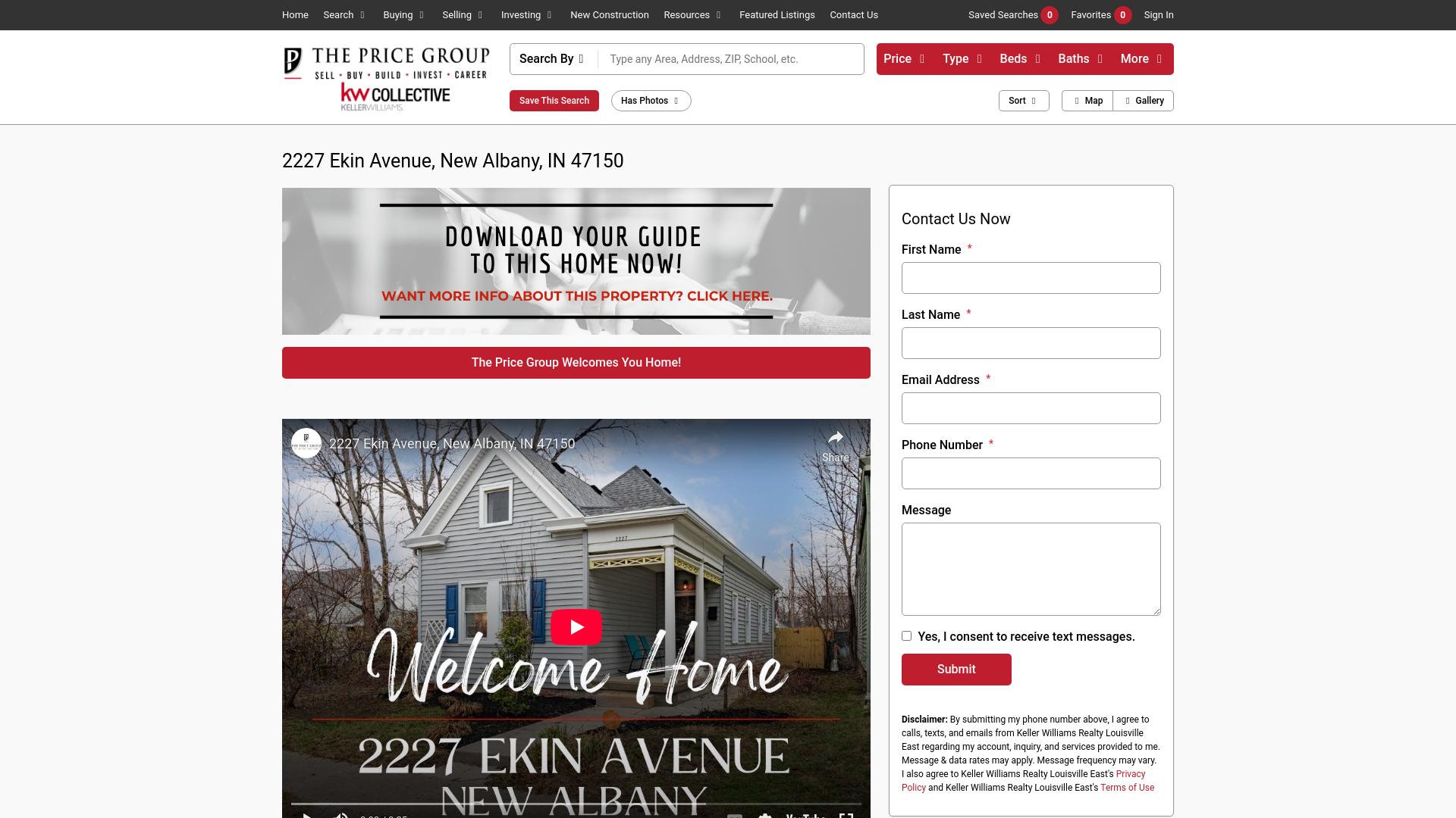 website screenshot of https://2227ekinavenue.com/